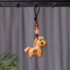 Nova Chaveiro Pingente de Cavalo do Zodíaco Chinês em Madeira Design Criativo DIY Pingente de Cavalo para Celular