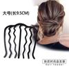 Máquina de Enrolar Cabelo Preguiçosa Acessório de Cabelo para Noiva Grampo de Cabelo de Ferro Fosco Grampo de Cabelo Ferramenta de Enrolar Cabelo com Cabeça de Bola Carbo em Forma de U