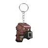 Chaveiro de Desenho Animado Minecraft Chaveiro de Plástico Macio PVC Pingente Pequeno para Bolsa Venda Quente Transfronteiriça Atacado