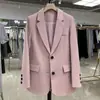 Nuevo Blazer de Mujer Primavera y Otoño 2026, Estilo Coreano, Elegante, Adelgazante, Moderno, Versátil Chaqueta de Traje Pequeña