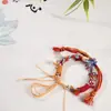 Nuevo Pulsera de Cuentas Lacadas Estilo Chino, Mismo Estilo que en Xiaohongshu, Tejida a Mano, Tendencia Nacional, Lujo Ligero, Moderna, Pulsera de Amistad Versátil