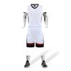 Uniforme de equipo de entrenamiento de competición al por mayor rápido, chaleco deportivo holgado de secado rápido, camiseta de estudiante, uniforme de baloncesto, traje estampado para hombre