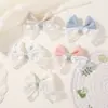 Nuevo Pasador de Pelo con Lazo de Encaje de Tela para Niños Amazon Color Macarrón Lolita Accesorios para el Cabello de Niña 4468