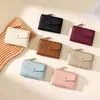 Billetera Corta Casual para Mujer Ins con Diseño de Nicho en Múltiples Colores 80% de Descuento Billetera con Solapa Portatarjetas Integrado