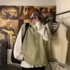 Chaleco de punto para hombre para otoño e invierno, suéter casual de cuello en V, chaleco de hombre, estilo ins de invierno, corte holgado, estilo japonés, versátil, sensación de alta gama, otoño
