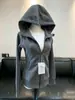 Chaqueta fina ajustada para mujer, primavera y otoño, estilo coreano, casual, con capucha, sudadera con cremallera, cárdigan, hombro normal, top que ciñe la cintura, otoño