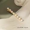 Pinza para el pelo de perla sintética para flequillo y frente, pinza para flequillo, pinza bb, pasador recto popular, accesorio para el pelo modelo nuevo 2026