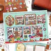 Adesivos Paisagem 2.5D Miniatura Infeel.Me com Posicionamento Série Minha Casinha 26 Brinquedo de Diário Infantil