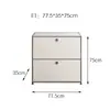 Aparador de Acero Inoxidable Usado, Mueble para TV, Zapatero, Aparador de Almacenamiento, Cómoda de Almacenamiento, Juego de Mesitas de Noche