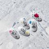 Tomoni adesivos finos e resistentes para unhas quentes fofos japoneses adesivos 2D para unhas joias para unhas Graffiti Girl atacado