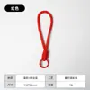 Llavero de Cuerda de Algodón Tejida a Mano Colorida Accesorios DIY Cadena para Teléfono Colgante Simple Versátil Venta al por Mayor en Stock