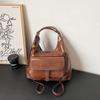 Bolso de Hombro Retro de Gama Alta para Mujer 2026 Otoño e Invierno Nuevo Mochila de Gran Capacidad para el Trabajo Bolso Cruzado de Moda