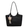 Bolso grande retro de alta gama transfronterizo para mujer, nuevo bolso de hombro versátil de moda otoño/invierno 2026, bolso para el trabajo y para ir al trabajo
