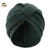 Nuevo Sombrero Turbante Cuadrado de Waffle de Algodón Espeso Sombrero Indio Turbante Étnico Jdt-433G