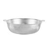 Tamiz de arroz de acero inoxidable, escurridor de arroz multiusos, cesta de malla perforada, cesta de doble agujero denso.
