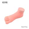 Modelo de Mano de Maniquí para Práctica de Uñas con Dedos Flexibles, Posicionamiento Móvil, Puntas de Uñas Insertables, Realista y Flexible