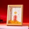 Marco de pintura "Todo es Suave" con temática taoísta, decoración para el hogar de la sala de estar, decoración creativa para mesa de entrada, venta al por mayor de regalos, artículo de recuerdo