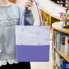 Nuevo Set de Mochila con Orejas de Gato y Estampado de Estrellas, Lindo Set de Mochila Escolar de Cuatro Piezas para Estudiantes de Primaria y Secundaria para Reducir la Carga y Proteger la Columna Vertebral