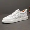 Zapatos Casuales para Hombre 2025 Nuevo Estilo Piel de Vaca de Primera Capa Transpirables Ligeros que Aumentan la Altura Versátiles