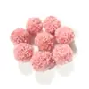 Jialin 1.5cm Bola de Pelo de Peluche Bola de Pelo de Perro Ropa Bufanda Pendientes Joyería diy Accesorios de Bola de Pelo de Cachemira