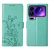 Funda tipo libro con patrón de mariposa adecuada para Redmi K80, funda de teléfono anti-caídas con soporte y ranuras para múltiples tarjetas para Xiaomi 17ULTRA
