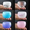 Taza Maestro Glaseada de Lujo Ligero Transparente Clara Taza Individual Taza de Té Kung Fu Taza de Té Grande Regalos para el Hogar