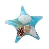 Lugar Pintoresco Pegatina de Refrigerador Oceánica Creativa Estrella de Mar Caballito de Mar Delfín Modelado Artesanía Pura Hecha a Mano con Pegamento Goteado Souvenirs Turísticos