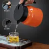 Novo Bule Térmico Inteligente de Aço Inoxidável 316 Separação de Chá e Água com Alça Grande Capacidade Doméstico de Alto Valor Bule Térmico