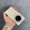 Adecuado para Mate70Pro Ultra-Delgado Fuerte Magnético Suave Amigable con la Piel Funda para Teléfono Móvil Mate60 Gris Cemento Mate Cubierta Protectora 5