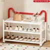 Zapatero Multicapa Estante de Almacenamiento para Entrada Armario de Zapatos para el Hogar Interior Estante Multicapa para la Entrada