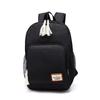 Mochila Nova de Fábrica Pano Oxford Britânico Tampa Flip Cor Sólida Mochila Casual Esportiva Atacado