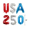 Artículos Populares Transfronterizos para la Celebración del 250º Día de la Independencia en EE. UU.: Decoraciones para Fiestas, Accesorios para Montaje de Ambiente Festivo, Muro para Registro Fotográfico