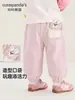 Roupas infantis Kaka Panda, calças de desenho animado para meninos, calças de moletom de outono, calças compridas para meninas, roupas de outono, calças casuais para bebê
