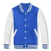 Suéter personalizado de uniforme de béisbol, overol personalizado, uniforme de clase, abrigo con forro de terciopelo para otoño e invierno, bordado, fiesta de compañeros, logo impreso