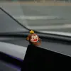 Adorno de Pantalla de Tablero de Coche de Mono Lindo, Figura de Dibujos Animados para Aliviar el Estrés, Regalo para Niñas