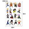 Adesivo Dragon Ball Memórias de Infância Telefone Celular Copo de Água Adesivo de Decoração à Prova d'Água Adesivo para Caderno Infantil Atacado