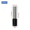 Cabezal de Diamante Soldado M10 para Amoladora Angular, Taladro y Herramienta de Rectificado para Azulejos, Mármol y Pulido de Piedra