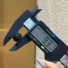 Sándalo Negro Mantra de Nueve Caracteres, Accesorio Versátil para Manualidades, Cuentas Espaciadoras para Pulseras DIY, Colgante de Cuerda Trenzada, Accesorio Creativo