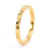 Europa y los Estados Unidos sección circular redonda joyería anillo de flor de arroz titanio acero apilado anillo de dedo alimentario no se decolora anillo fino anillo 18K mujeres