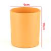 Vaso de Vela Perfumada para Cabello Lacio Portavelas de Vidrio Esmerilado Vaso Vacío Adorno Contenedor de Vela de Botella de Vidrio con Tapa Fragancia DIY