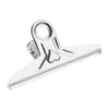 Carpeta de Acero Inoxidable Clip de Acero Grande, Mediano y Pequeño Clip para Exámenes Estudiantiles Suministros de Oficina Clip de Cola de Milano Clip de Cola Larga para Boletos