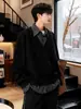 Camisa Polo de Manga Corta para Hombre Verano 2025 Seda de Hielo Secado Rápido Cuello Camisero Camiseta Deportiva 11224203280 Gris Negro