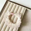 Novo Estilo Coreano Primavera Floral Renda Intestino Pequeno Elástico de Cabelo Doce Cor Contrastante Acessório de Cabelo Coque Grande Elástico de Cabelo Acessório de Cabelo