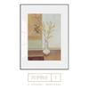 Pintura decorativa para sala de estar, pintura de pared de fondo de sofá, estilo nórdico, moderno, minimalista, creativo, mural, combinación de restaurante