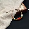 Mercancía de puesto estilo Año Nuevo Pulseras de Cerámica Jingdezhen Joyería de Alto Nivel Estilo Chino Nuevo Al Por Mayor