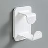 Gancho para Lavabo sin Taladro, Gancho Adhesivo de Plástico Multifuncional para Almacenamiento en el Baño, Colgador para Lavabo