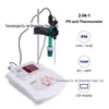 Medidor de pH online PHS-3C pH temperatura dois-em-um laboratório detector de qualidade de água da torneira de mesa