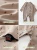 Mameluco para Bebé Primavera y Otoño Algodón Clase A Ropa para Recién Nacido Modal Manga Larga Ropa de Mariposas Pijama para Bebé Recién Nacido