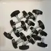 Soporte de Altavoz Metal Abrazadera de Tres Vías Tubo Pasador de Núcleo Sólido Manija Tornillo de Bloqueo Cubierta de Pie de Goma Accesorios de Trípode