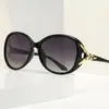 Gafas de sol de moda para mujer con cabeza de zorro, Gafas de sol clásicas estilo mamá con camelia, Gafas para adelgazar la cara grande